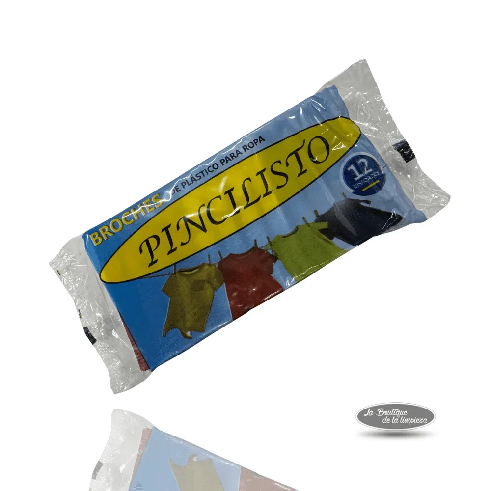 Broches De Plástico x 12un Pincilisto | La Boutique