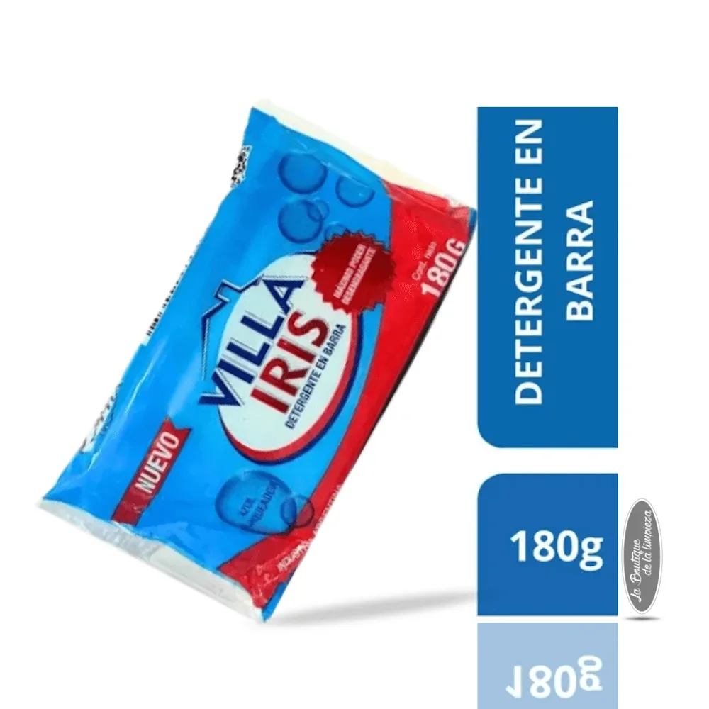 Jabón Azul Villa Iris Blanqueador 180g | La Boutique