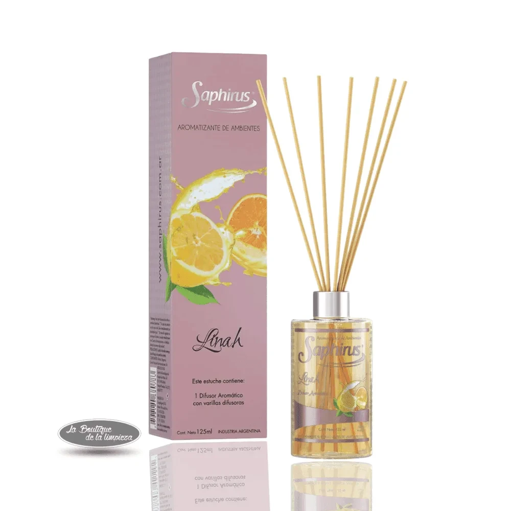 Difusor Saphirus Linah 125ml | La Boutique de la Limpieza