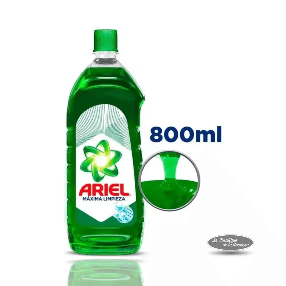 Ariel Líquido Limpieza Profunda 800ml | La Boutique