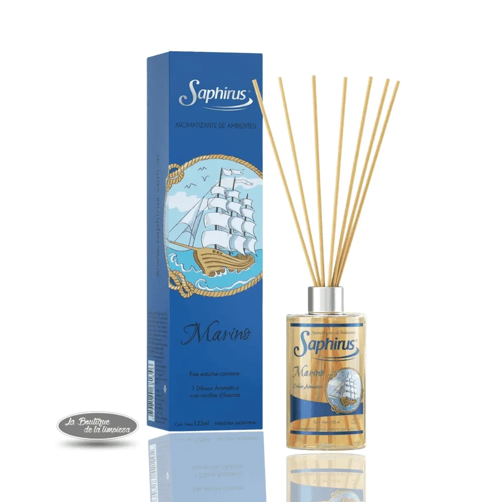 Difusor Saphirus Marino 125ml | La Boutique de la Limpieza
