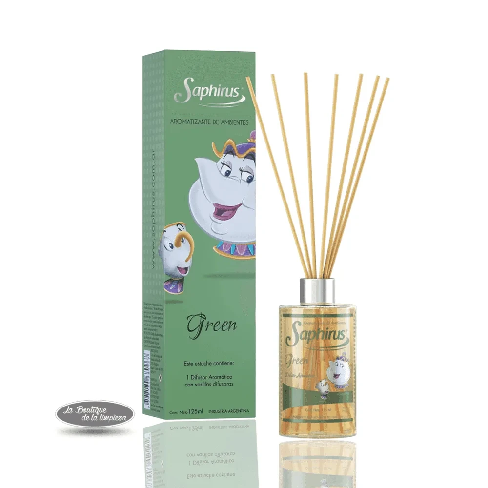 Difusor Saphirus Green 125ml | La Boutique de la Limpieza