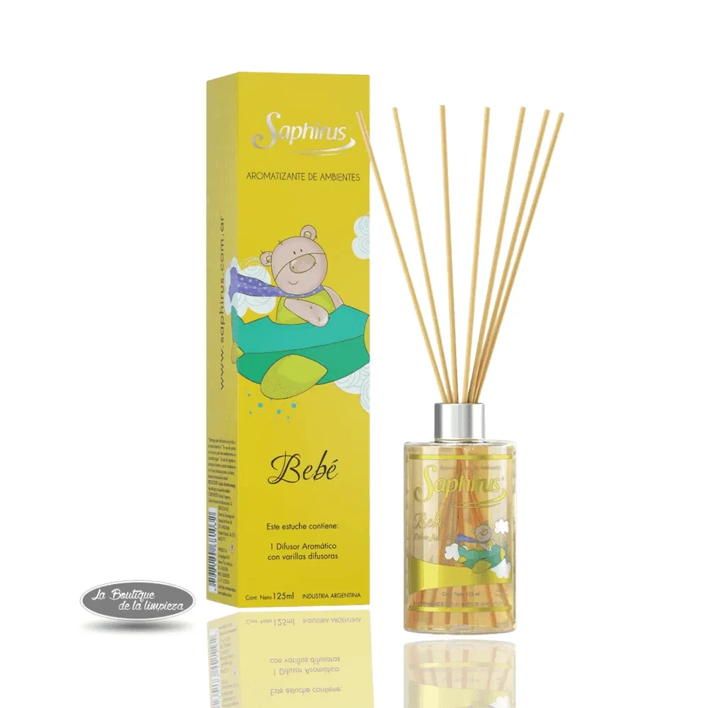 Difusor Saphirus Bebé 125ml | La Boutique de la Limpieza