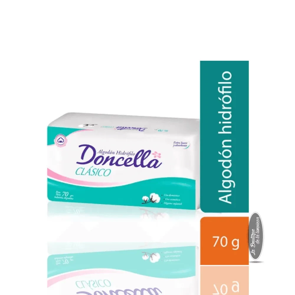 Algodón Hidrófilo Doncella Clásico x 70g | La Boutique