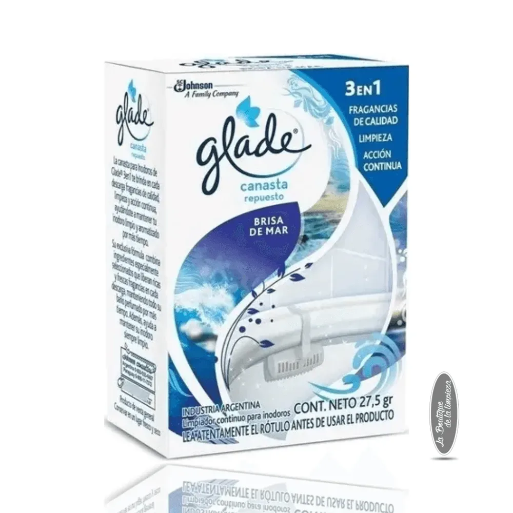 Glade Repuesto Canasta Sólida Brisa de Mar 27,5g | La Boutique
