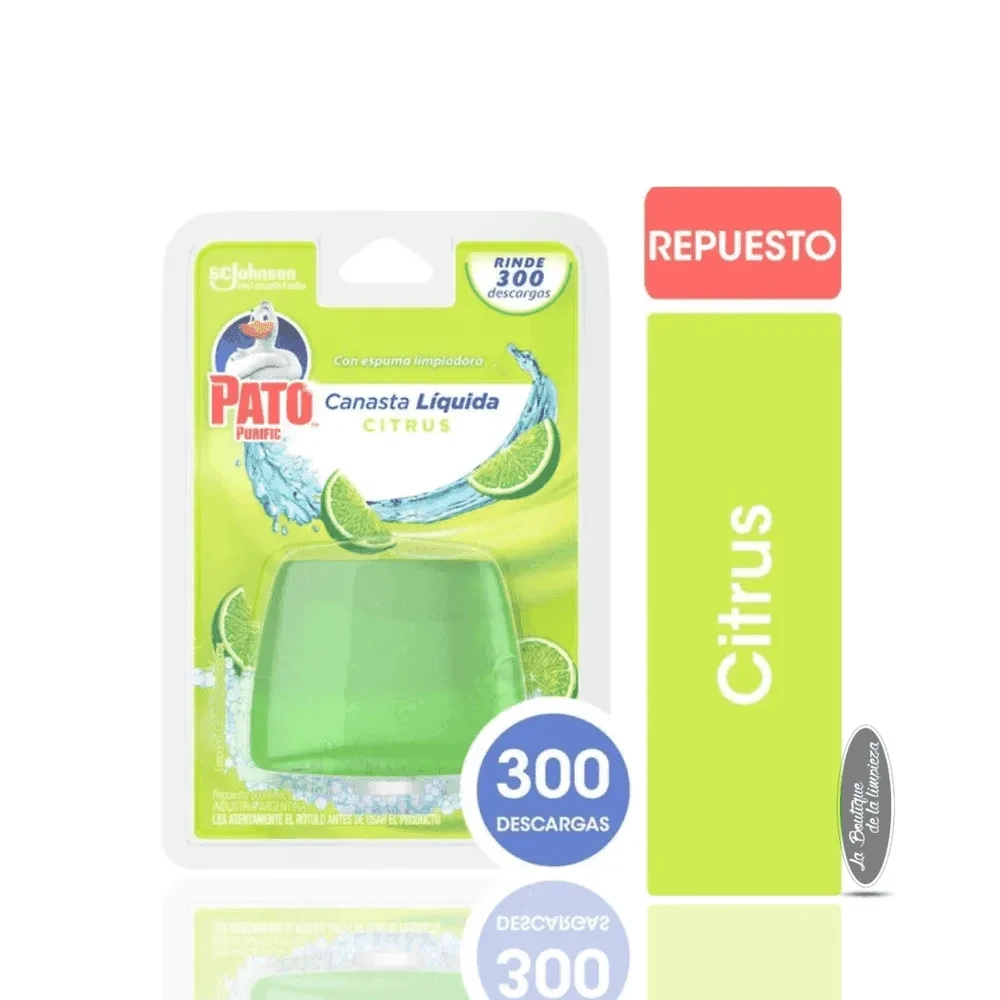 Pato Purific Repuesto Canasta Líquida Citrus | La Boutique