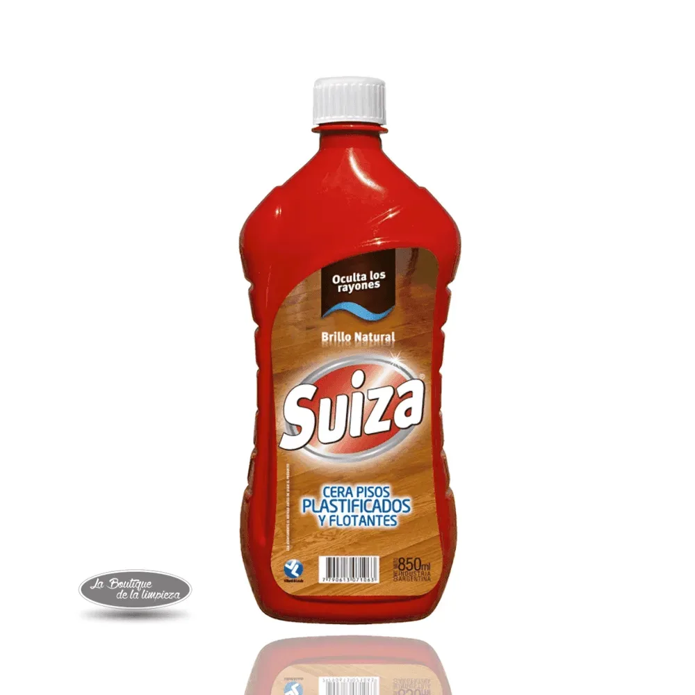 Suiza Cera Pisos Plastificados Y Flotantes 900ml | La Boutique