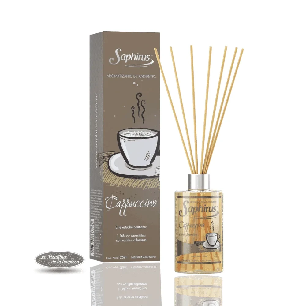 Difusor Saphirus Capuccino 125ml | La Boutique de la Limpieza