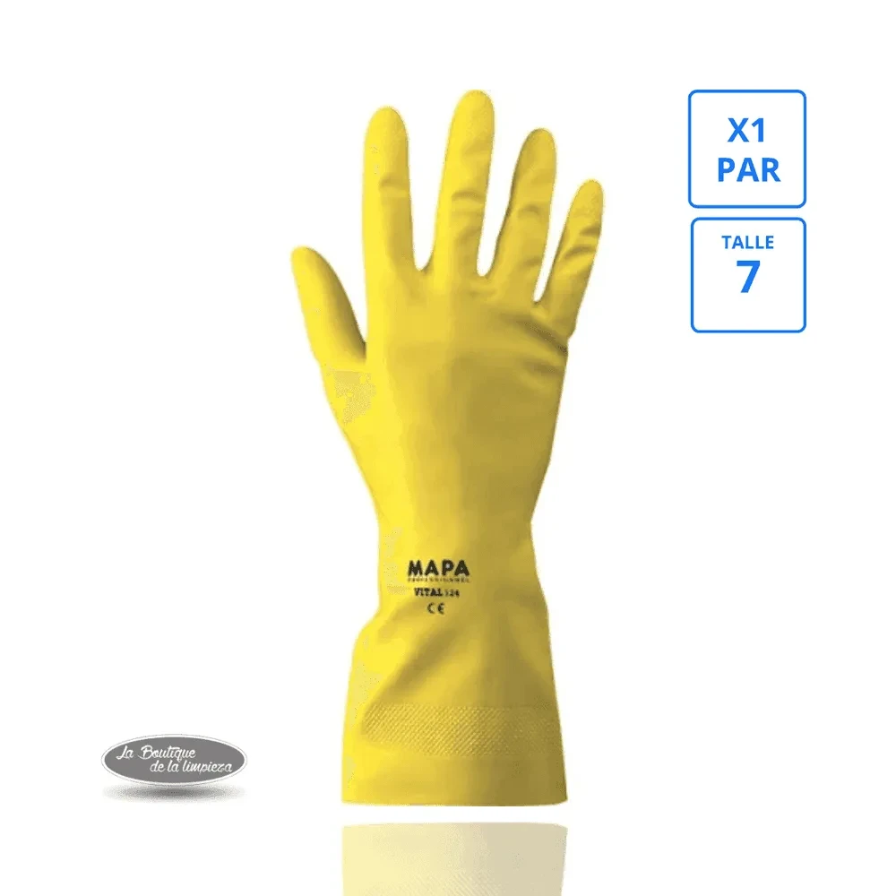 Guantes Mapa Vital Talle 7 Amarillo | La Boutique