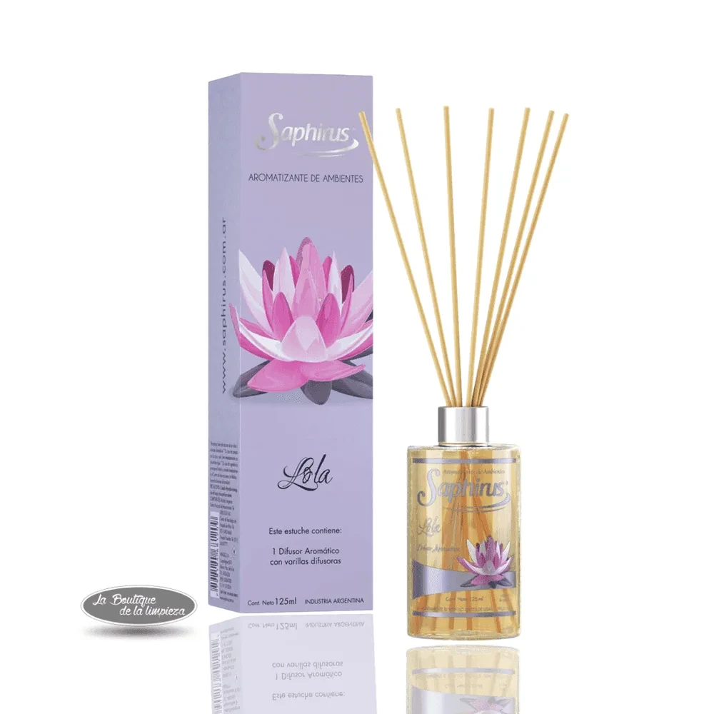 Difusor Saphirus Lola 125ml | La Boutique de la Limpieza