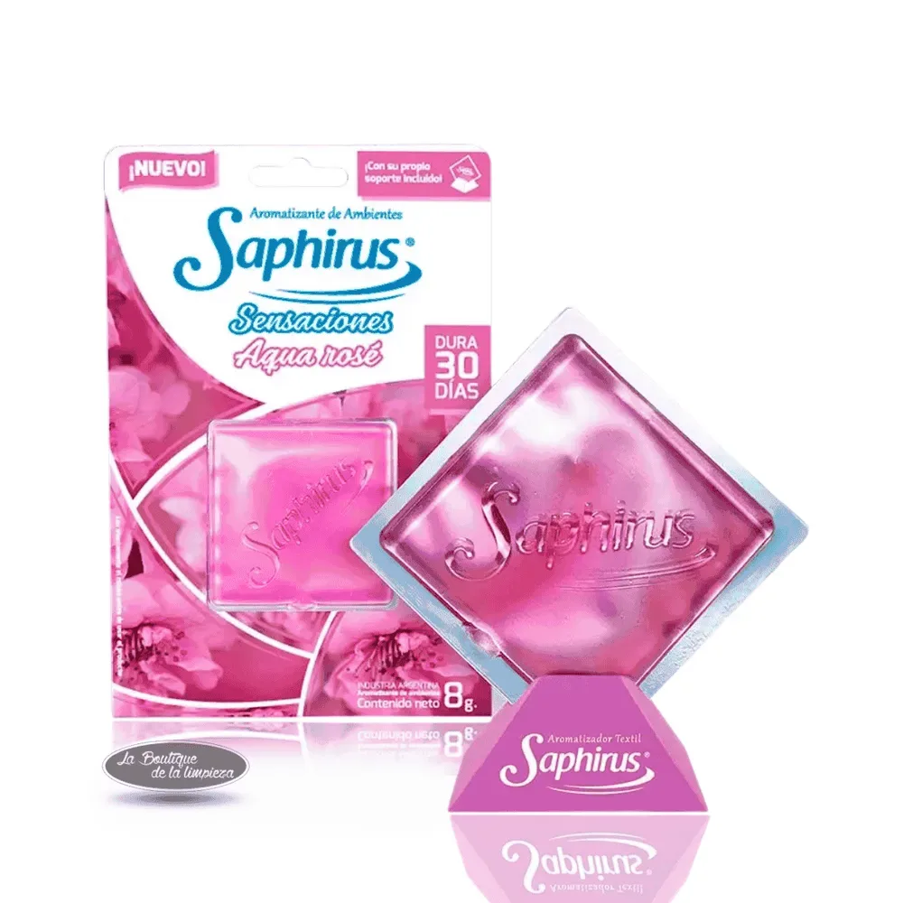 Saphirus Sensaciones Aqua Rose 8g | La Boutique de la Limpieza