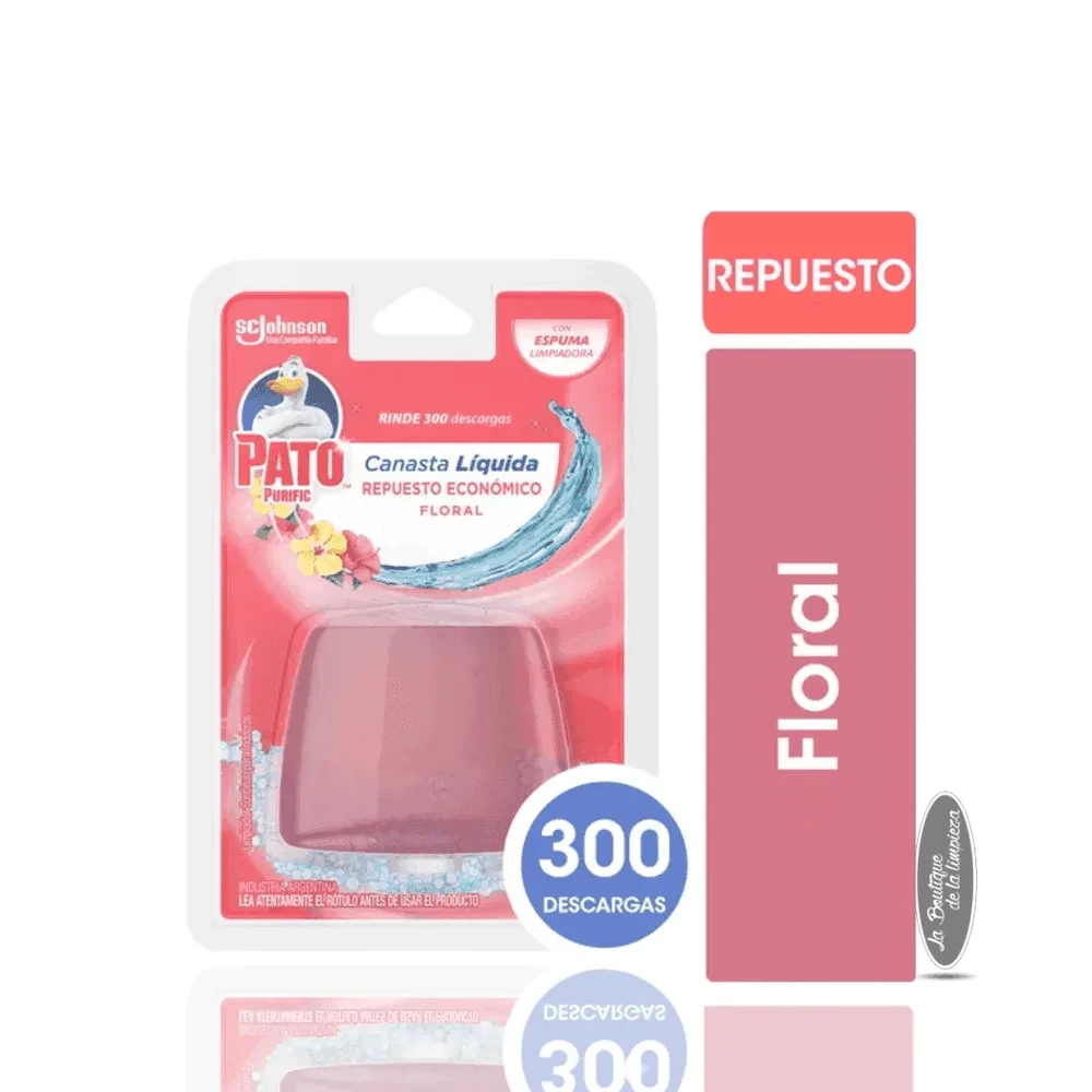 Pato Purific Repuesto Canasta Líquida Floral | La Boutique