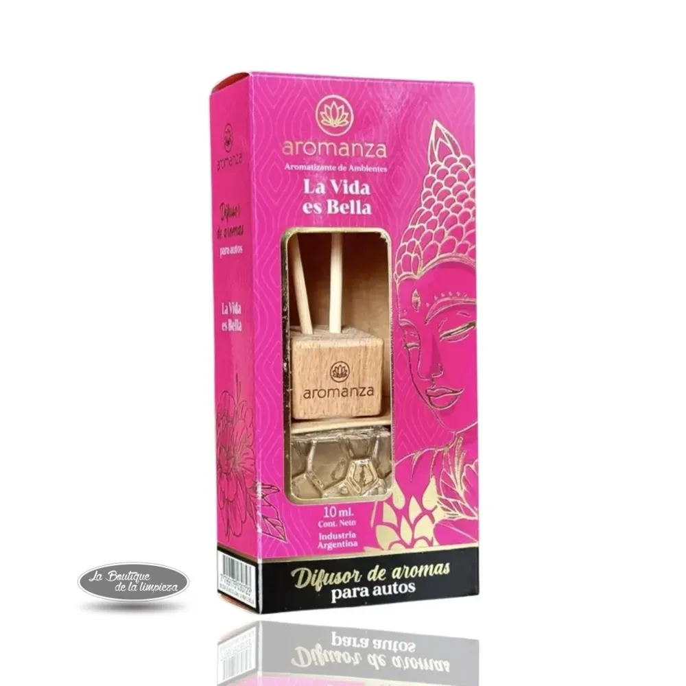 Difusor Aromas La Vida Es Bella Aromanza | La Boutique