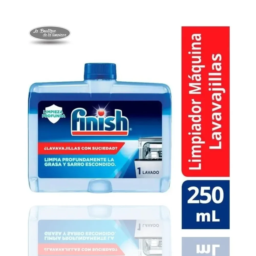 Finish Limpiador Para Maquinas Lavavajillas De 250 Ml