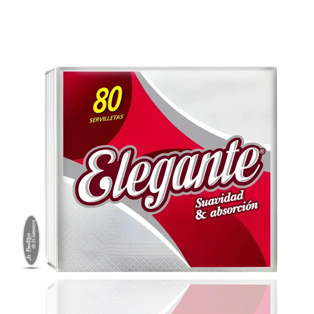Servilletas de Papel Elegante, 80 Unidades Elegante | La