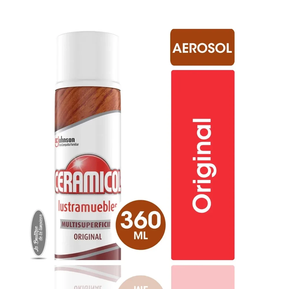 Lustramuebles Multisuperficies Aerosol 360ml Ceramicol