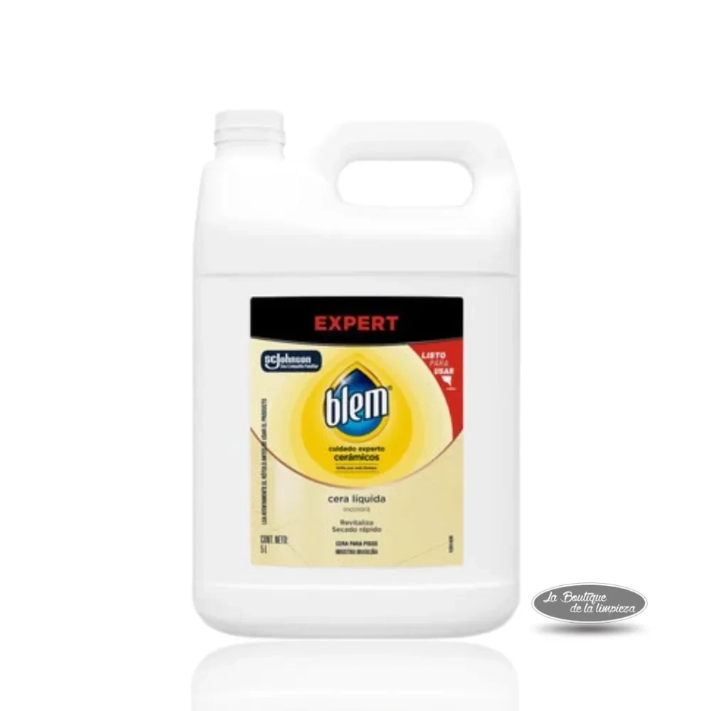 Cera Incolora Para Pisos Blem x 5L | La Boutique