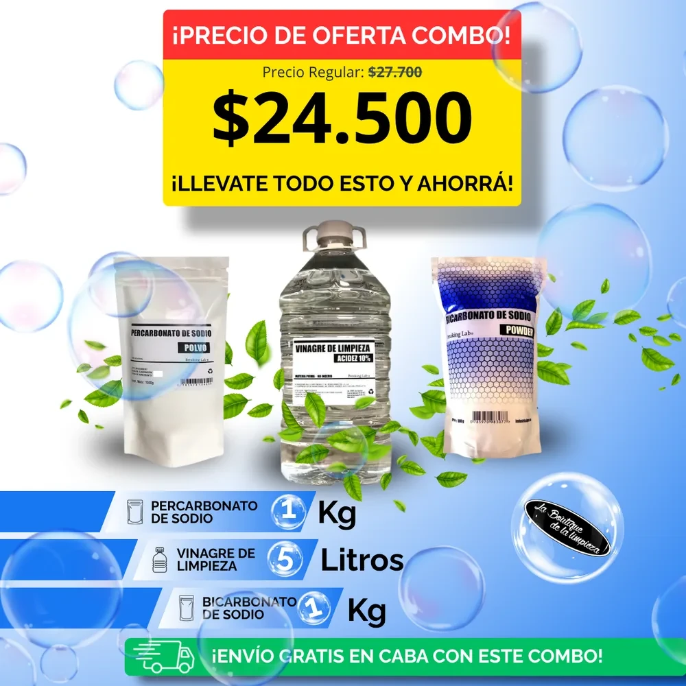 Combo Limpieza Natural Breaking Lab | La Boutique