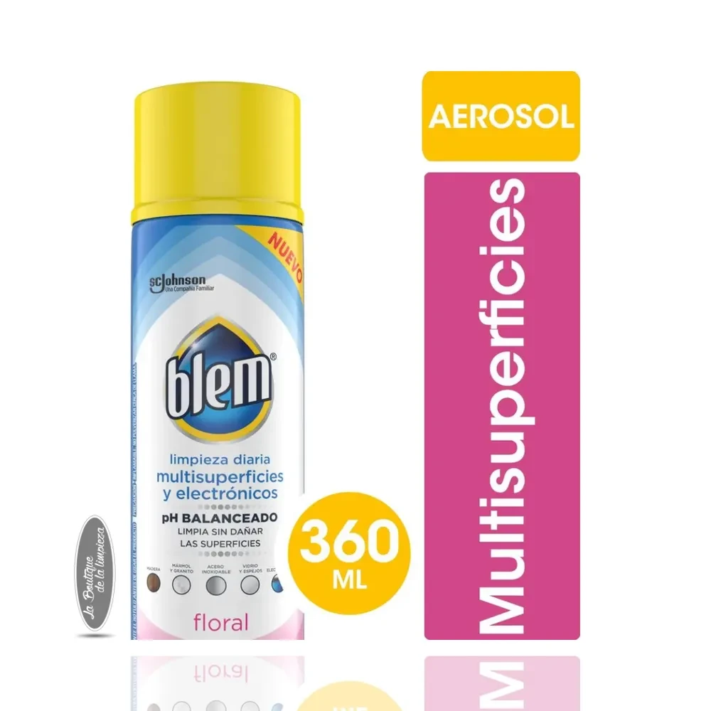 Blem Limpiador Multisuperficies Y Electrónicos Floral X