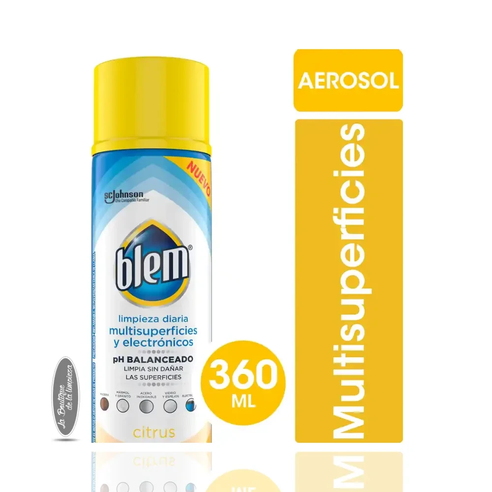 Blem Limpiador Multisuperficies Y Electrónicos Citrus X