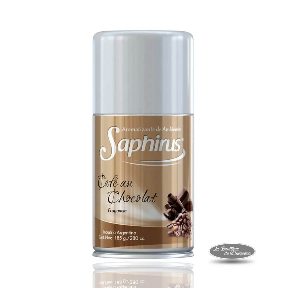 Saphirus Aromatizador de Ambientes Aero Café Chocolate x 280ml