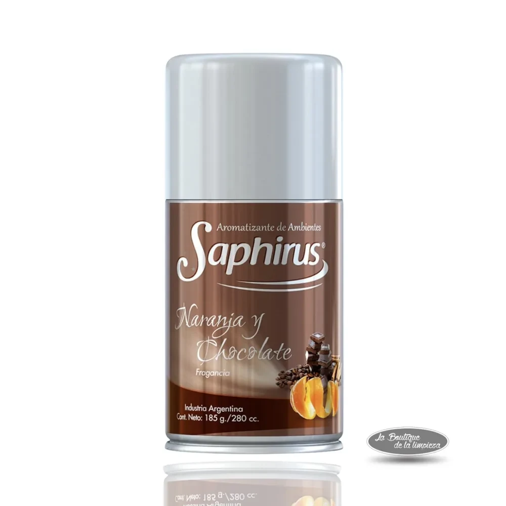 Saphirus Aromatizador de Ambientes Aero Naranja Chocolate x 280ml