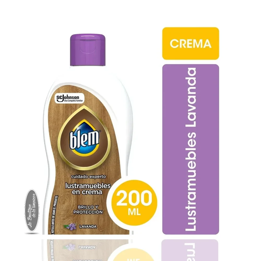 Blem Lustramuebles En Crema Lavanda 200cm3
