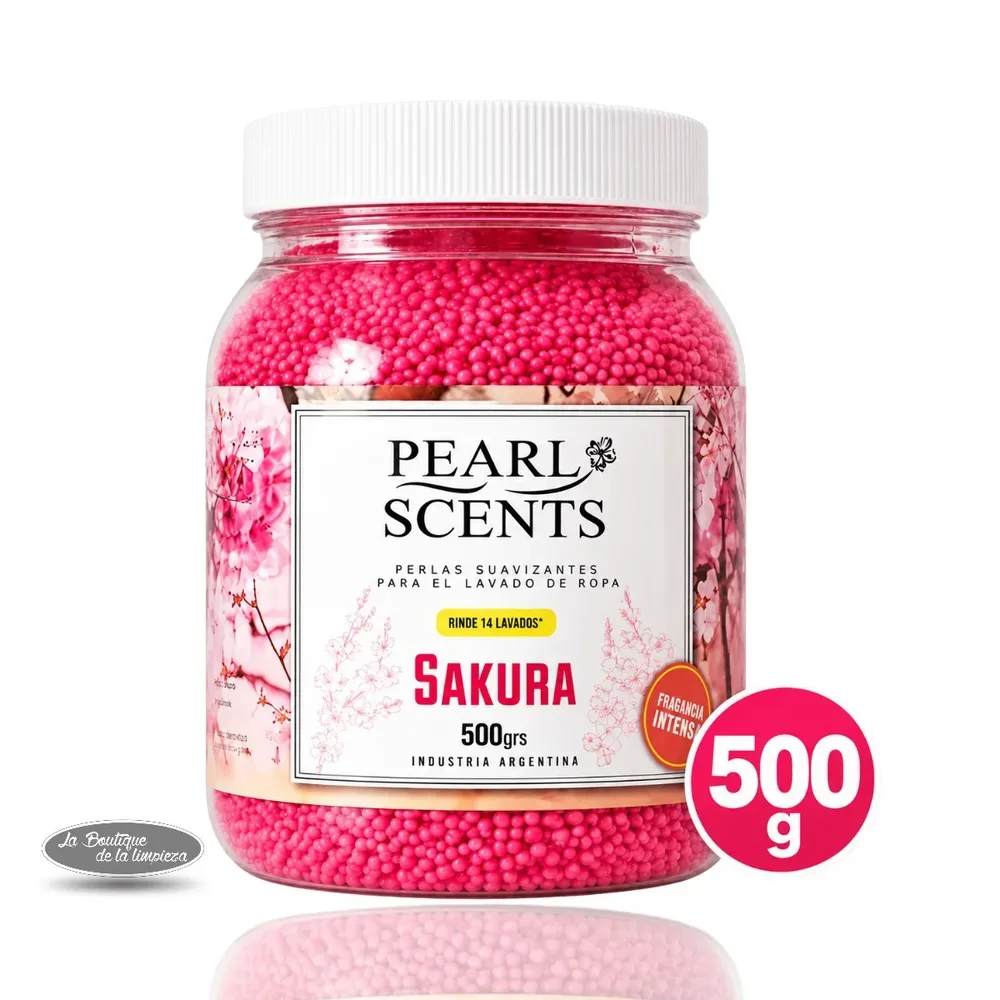 Perlas Suavizantes para Ropa Pearl Scents Sakura x 500 g