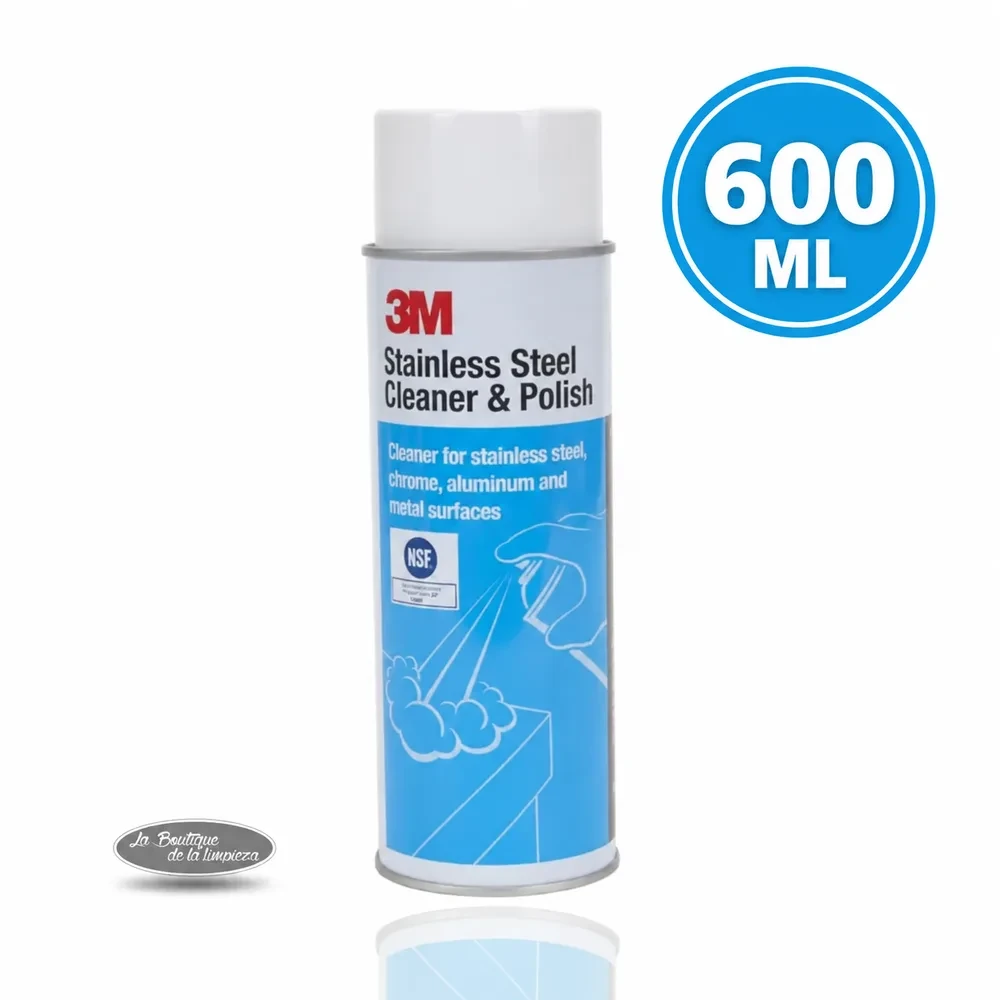 3m Steel Cleaner Limpiador De Acero Inoxidable Aerosol 600ml