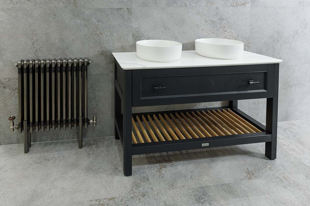 Foxwood Ceramics showroom vanity display