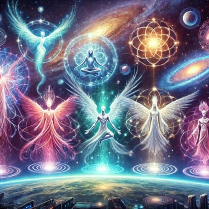 Paper 25: The Messenger Hosts of Space