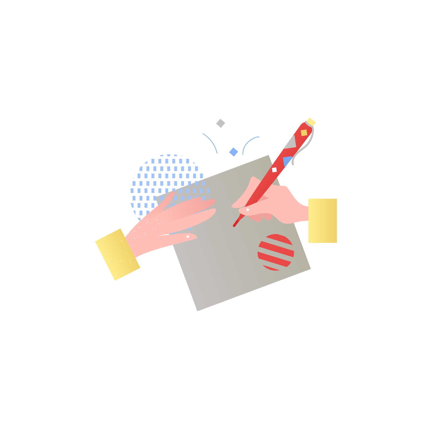 hand writing