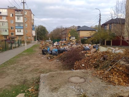 Уборка территории по инициативе главы города
