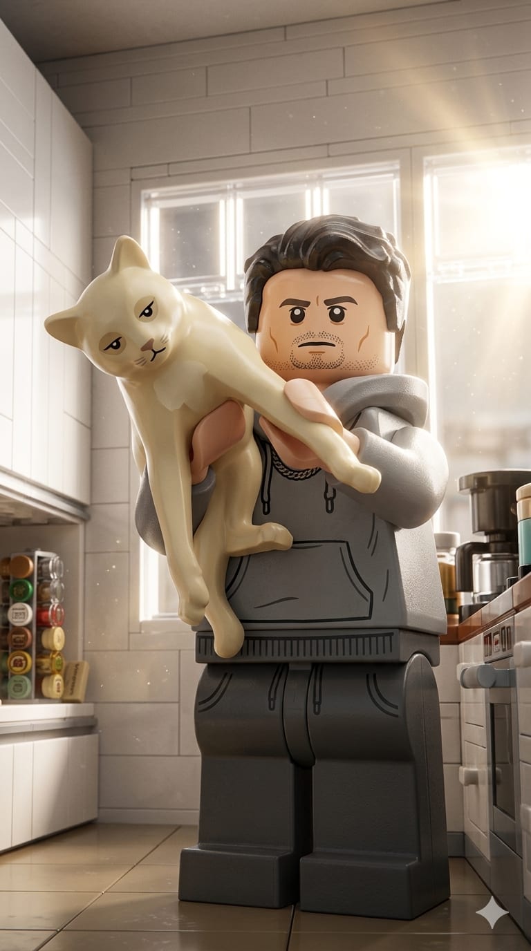 LEGO CINEMATIC CHARACTER GENERATOR — MASTER PROMPT
