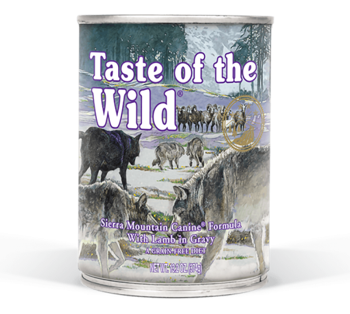 conserva Taste of The Wild Sierra Mountain pentru caini