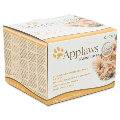 hrana umeda pisici applaws cat multipack chicken