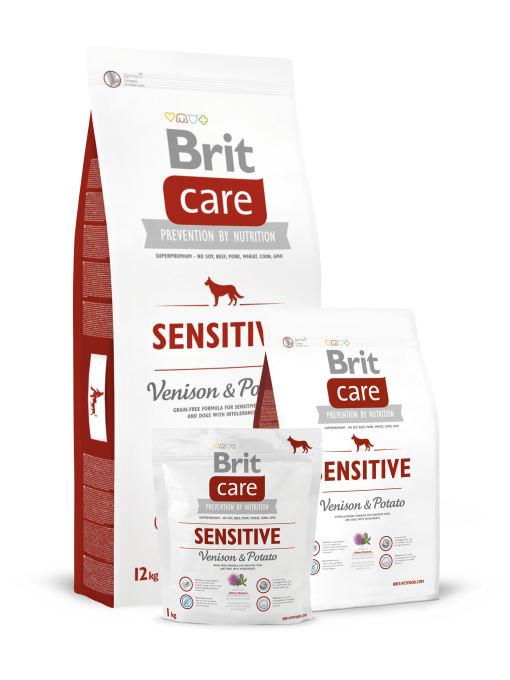 hrana caini brit care sensitive vanat si cartofi