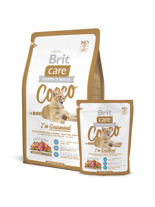 Hrana uscata pisici Brit Care Cat Cocco Gourmand