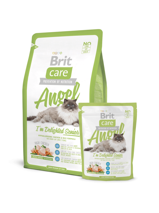 Hrana uscata pisici Brit Care Cat Angel Delighted Senior