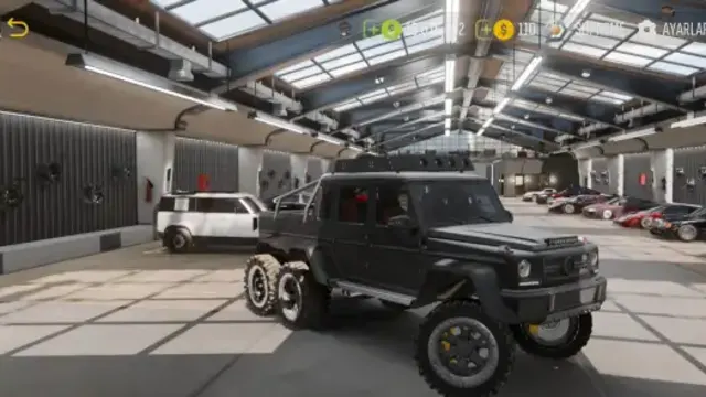 mercedes 6x6 ofroad hastasına