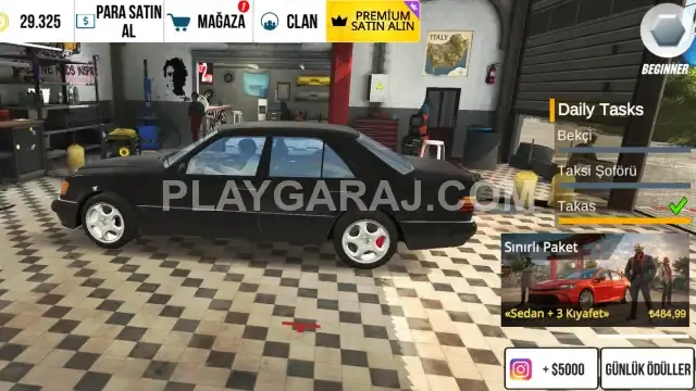 Mercedes w124 - PlayGaraj In-Game Vehicle for Sale