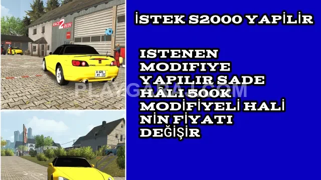 HONDA S2000 - PlayGaraj In-Game Vehicle for Sale