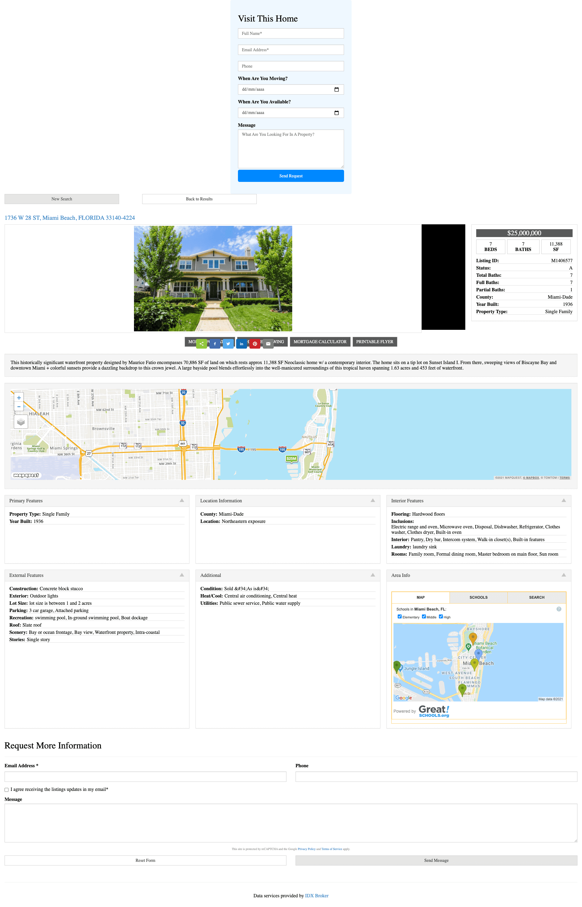 Details page