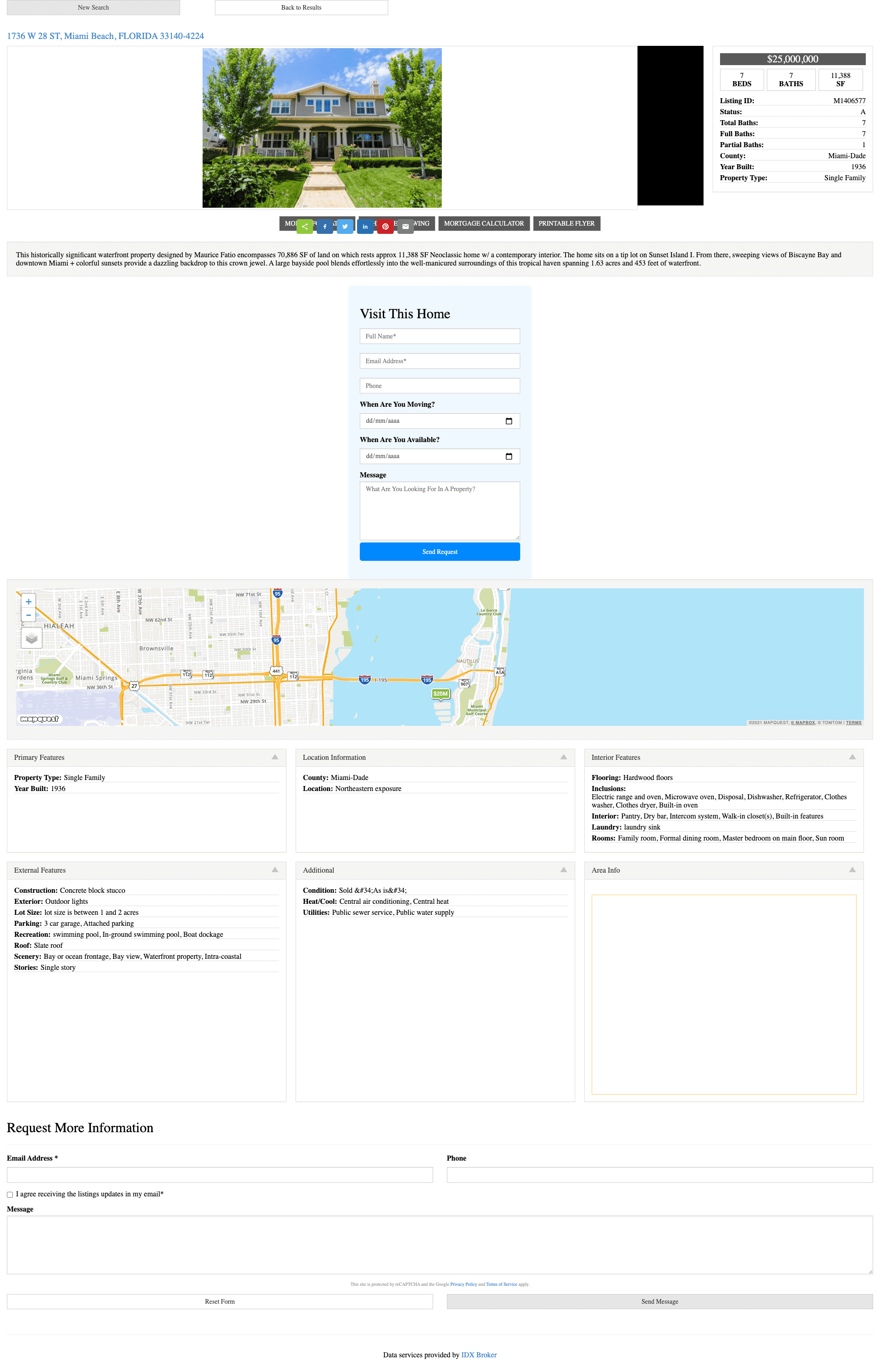 Code to move contact form position