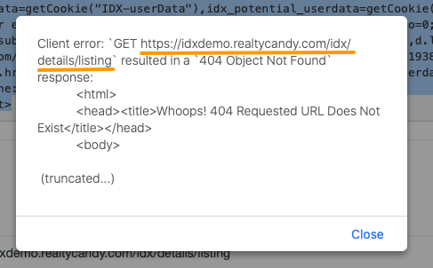 IDX url