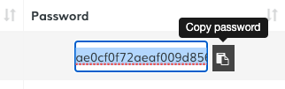 Password copied to clipboard