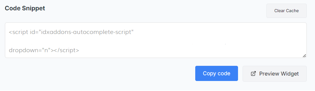 Code Snippet