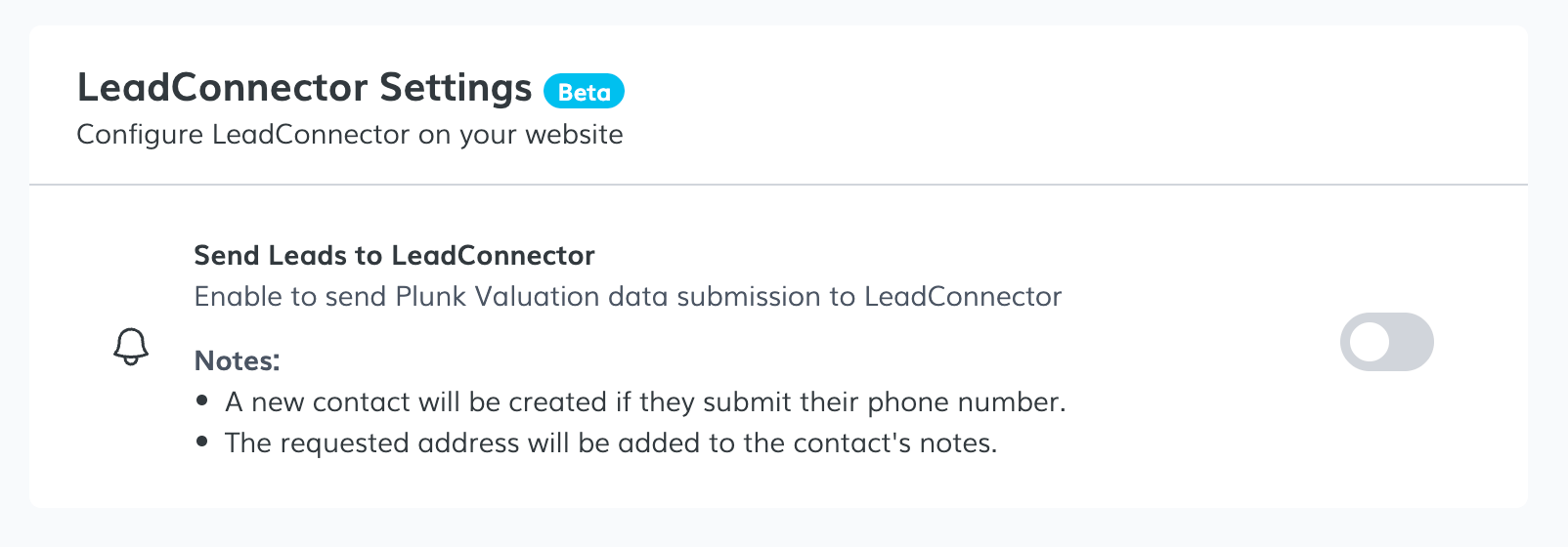 GHL Connection