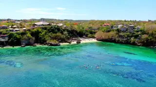 Padang Padang Beach, Bali surf break and beach location in Bali