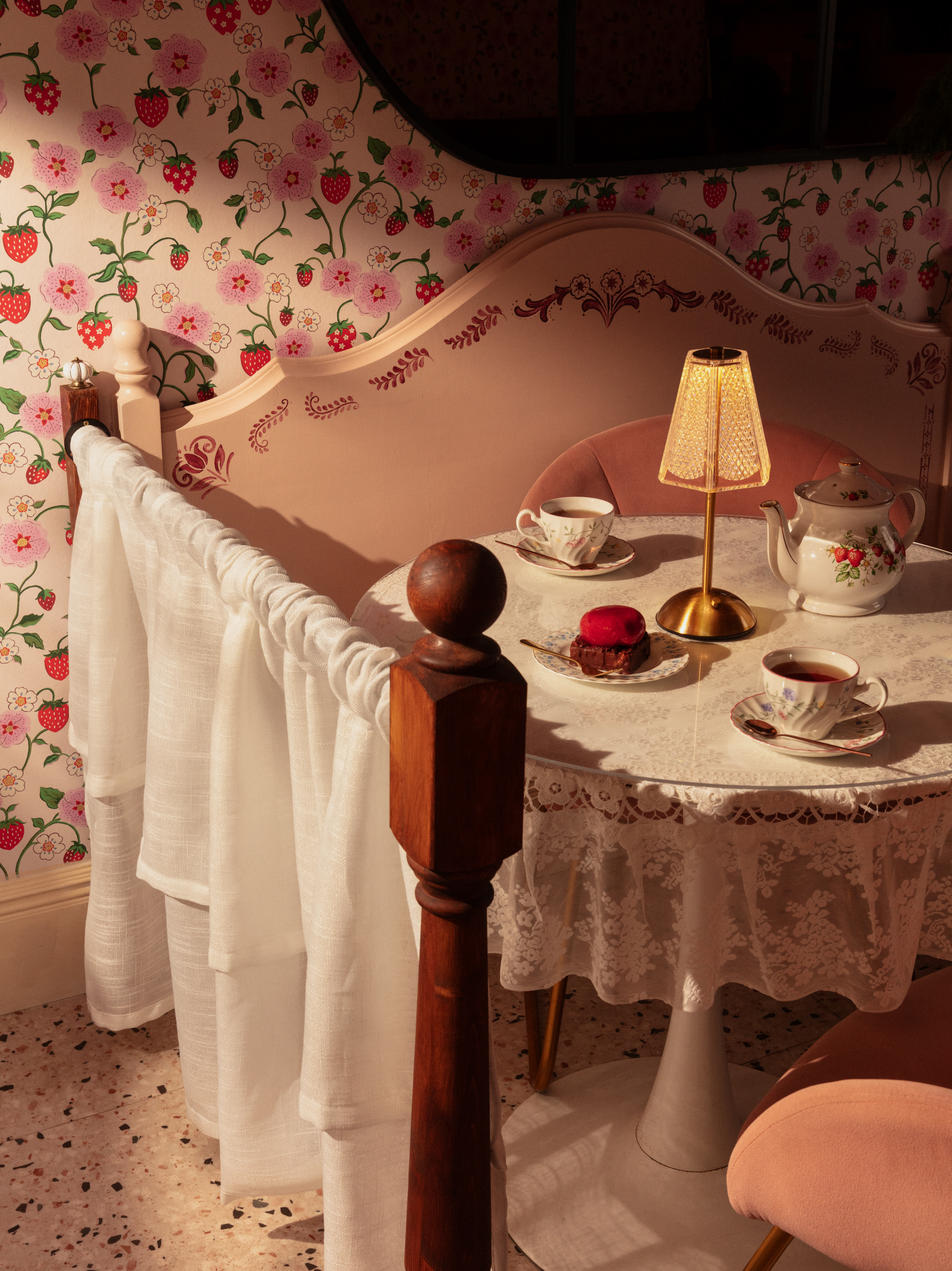 Elegant cafe interior showcasing the sophisticated design and welcoming atmosphere of Cream Dream Cafe